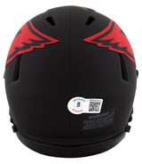 Cardinals A.J. Green Signed Eclipse Speed Mini Helmet w/ Red Sig BAS Witnessed