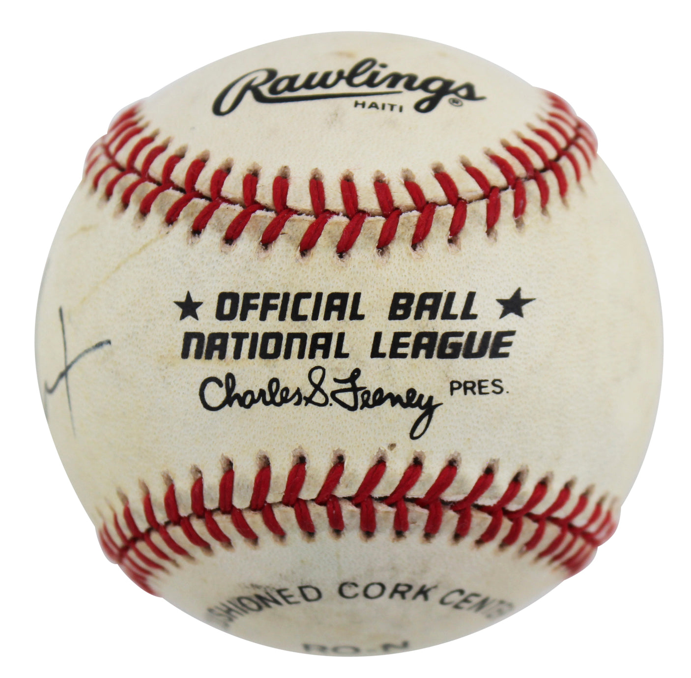 Richard Nixon Authentic Signed Charles Feeney Onl Baseball JSA #XX11844