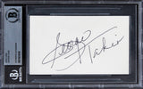 George Takei Star Trek: The Original Series Signed 3x5 Index Card BAS Slabbed 2