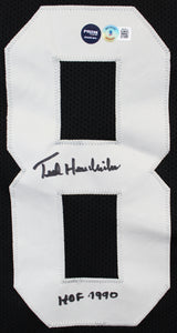 Ted Hendricks "HOF 90" Authentic Signed Black Pro Style Jersey BAS Witnessed