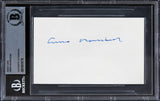 Ennio Morricone The Good, the Bad and the Ugly Signed 3x5 Index Card BAS Slabbed