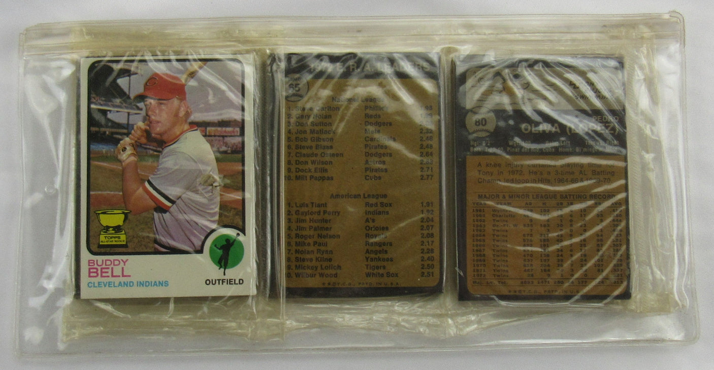 1973 Topps Baseball Card Rack Pack - Steve Garvey on Top - Read Notes