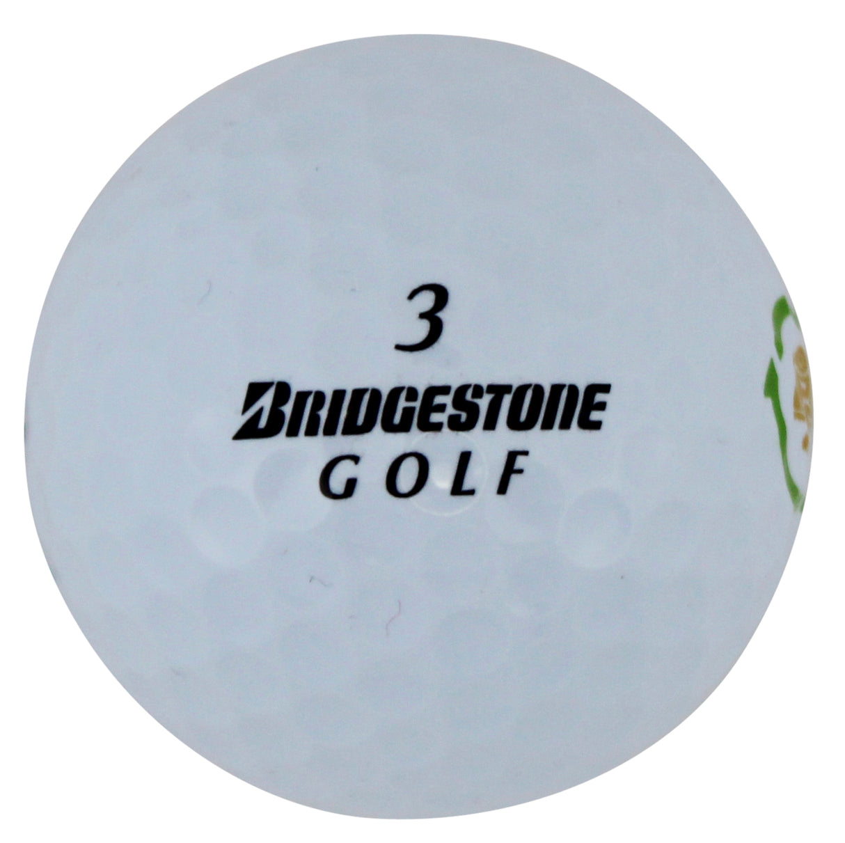 Bo Van Pelt Signed Waste Management Open Logo Bridgestone Golf Ball BAS #AC33587