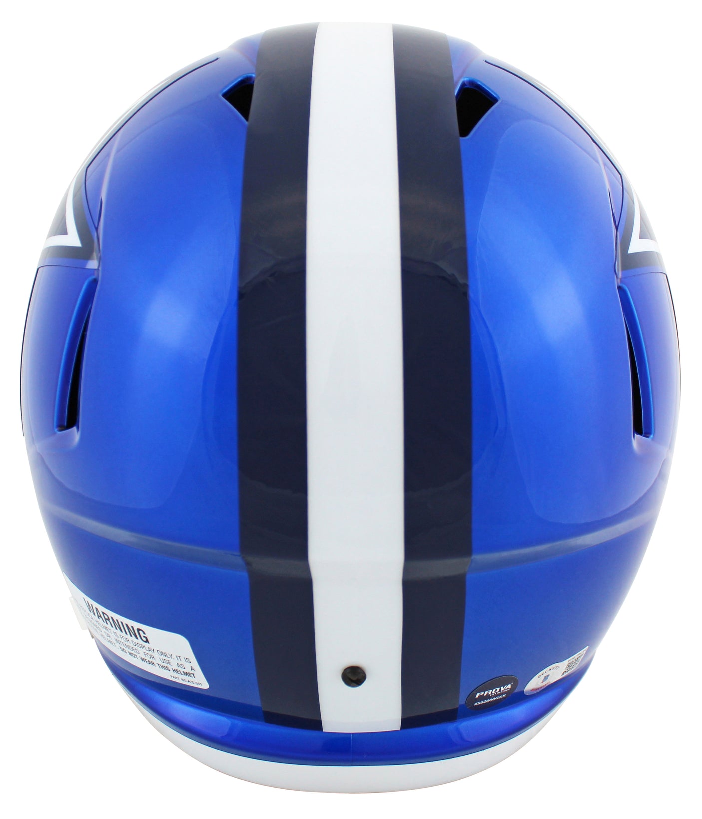 Cowboys Emmitt Smith Signed Flash Full Size Speed Rep Helmet BAS Witnessed