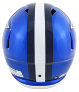 Cowboys Emmitt Smith Signed Flash Full Size Speed Rep Helmet BAS Witnessed