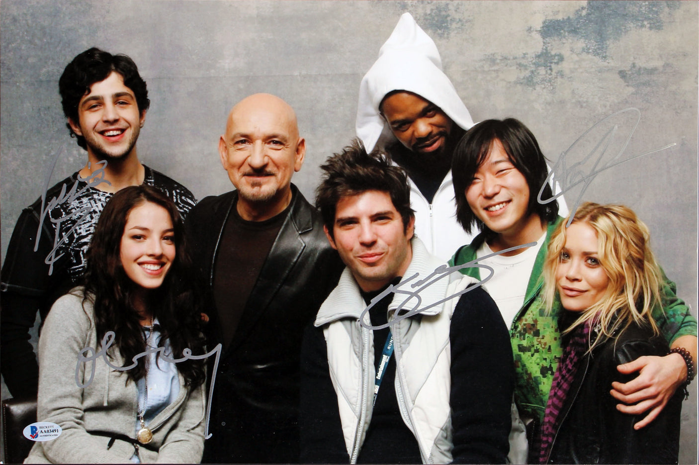 The Wackiness (4) Peck, Thirlby, Yoo & Levine Signed 12x18 Photo BAS #AA03491