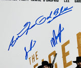 The Magnificent Seven (3) Garcia-Rulfo, Sensmeier + 1 Signed 12x18 Photo BAS