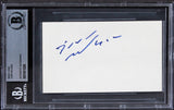 Judd Nelson The Breakfast Club Authentic Signed 3x5 Index Card BAS Slabbed