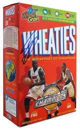 Heat Shaquille O'Neal Authentic Signed Wheaties Box BAS Witnessed