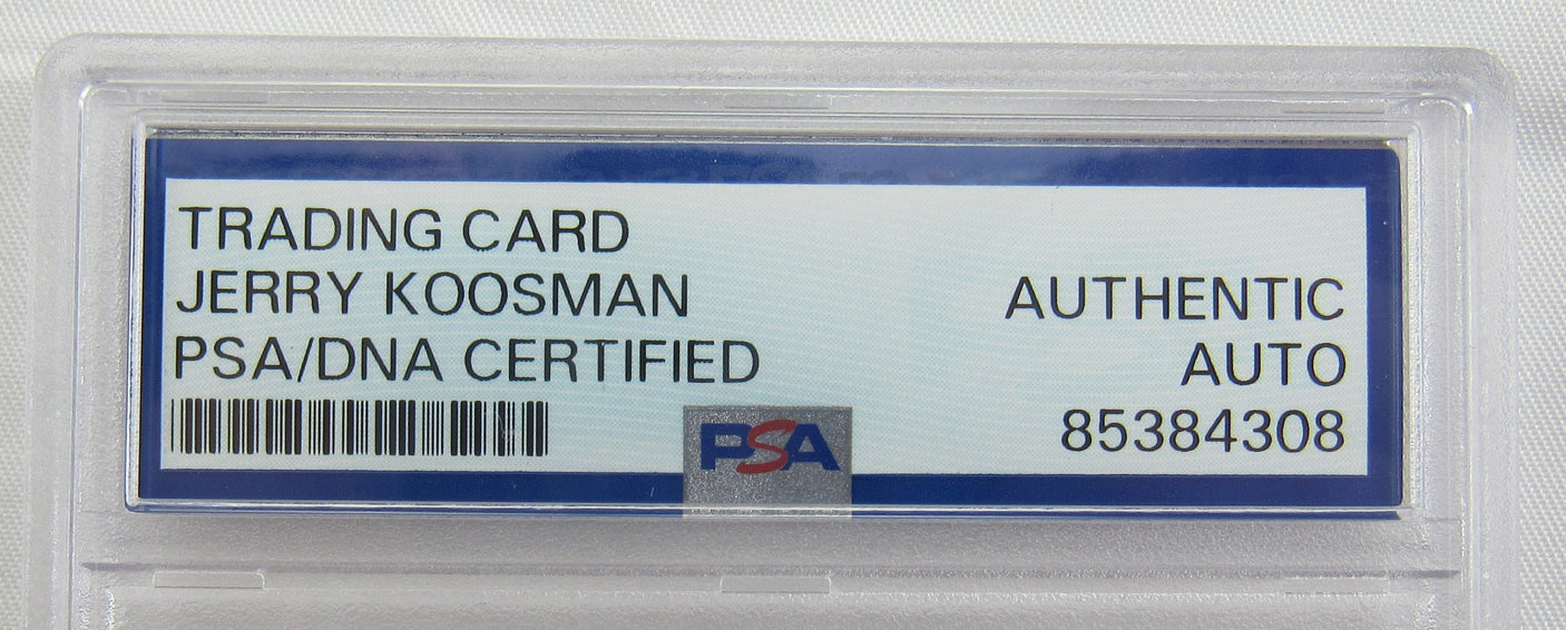 1971 Topps Jerry Koosman Signed Auto Autograph Encapsulated Baseball Card PSA/DNA