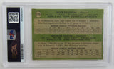 1971 Topps George Foster Signed Auto Autograph Encapsulated Baseball Card PSA/DNA