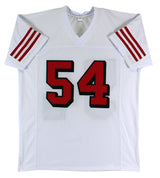 Fred Warner Authentic Signed White Pro Style Jersey w/ Dropshadow BAS