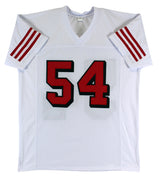 Fred Warner Authentic Signed White Pro Style Jersey w/ Dropshadow BAS