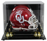Oklahoma Adrian Peterson Signed Speed Mini Helmet w/ Case BAS Witnessed