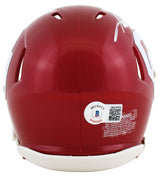 Oklahoma Adrian Peterson Authentic Signed Speed Mini Helmet BAS Witnessed