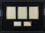 Tigers Ty Cobb Authentic Signed & Framed 3 Page 1960 Letter JSA #YY73275