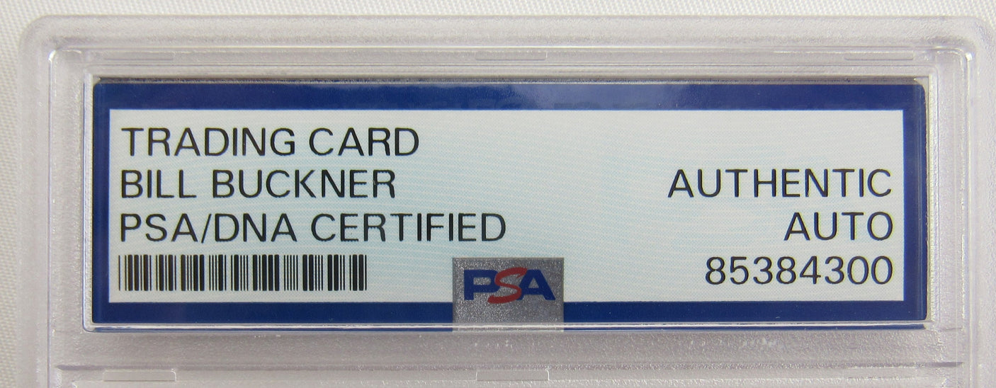 1971 Topps Bill Buckner Signed Auto Autograph Encapsulated Baseball Card PSA/DNA
