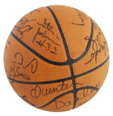 1984-85 Bulls (13) Jordan, Woolridge Signed Spalding Basketball PSA & JSA LOAs