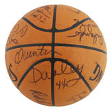 1984-85 Bulls (13) Jordan, Woolridge Signed Spalding Basketball PSA & JSA LOAs
