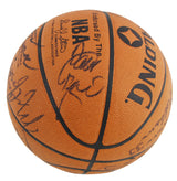 1984-85 Bulls (13) Jordan, Woolridge Signed Spalding Basketball PSA & JSA LOAs