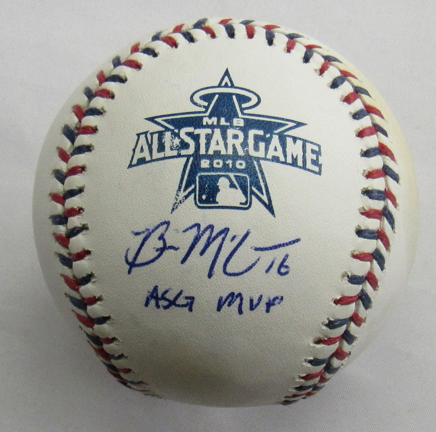 Brian McCann Signed Auto Baseball JSA CG96989