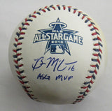 Brian McCann Signed Auto Baseball JSA CG96989