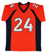 Champ Bailey Authentic Signed Orange Pro Style Jersey Autographed BAS Witnessed