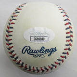 Brian McCann Signed Auto Baseball JSA CG96989