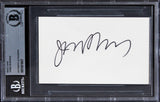 James Burrows Cheers Authentic Signed 3x5 Index Card Autographed BAS Slabbed 2