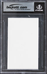 James Gandolfini The Sopranos Authentic Signed 3x5 Index Card BAS Slabbed 2