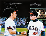 Charlie Sheen & Corbin Bernsen Major League "STMFO" Signed 16x20 Photo BAS Wit 2