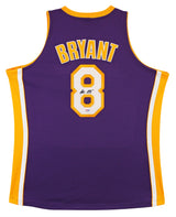Lakers Kobe Bryant Signed Purple M&N 2000-01 HWC Authentic Jersey PSA #b11463