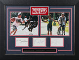 White Men Can't Jump (3) Snipes, Harrelson & Perez Signed 3x5 Framed Display BAS