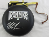 Mike Tyson Signed Auto Autograph Black Iron Mike Ring Bell JSA COA
