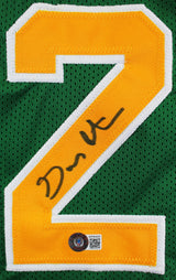 Gary Payton Authentic Signed Green Pro Style Jersey Autographed BAS