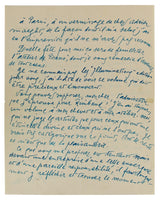 Joan Miro Authentic Signed 8.5x11 1959 4 Page Handwritten Letter BAS #AC26717