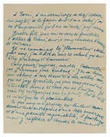 Joan Miro Authentic Signed 8.5x11 1959 4 Page Handwritten Letter BAS #AC26717