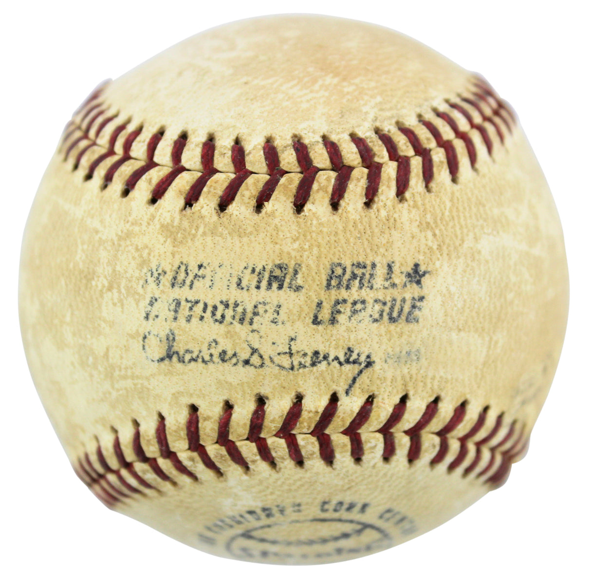 Roberto Clemente "Como Siempre" Single Signed ONL Feeney Baseball JSA #B59230