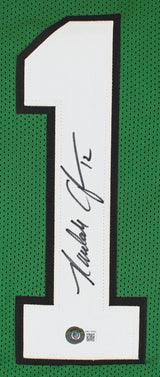 Randall Cunningham Authentic Signed Green Pro Style Jersey BAS Witnessed