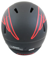 Patriots Richard Seymour Signed Eclipse Full Size Speed Rep Helmet BAS Witnessed