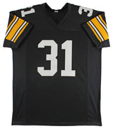 Donnie Shell Authentic Signed Black Pro Style Jersey Autographed BAS Witnessed