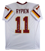 Mark Rypien "SB XXVI MVP" Authentic Signed White Pro Style Jersey BAS Witnessed