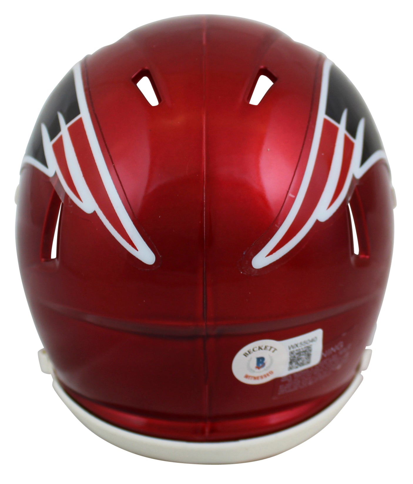 Patriots Richard Seymour Authentic Signed Flash Speed Mini Helmet BAS Witnessed