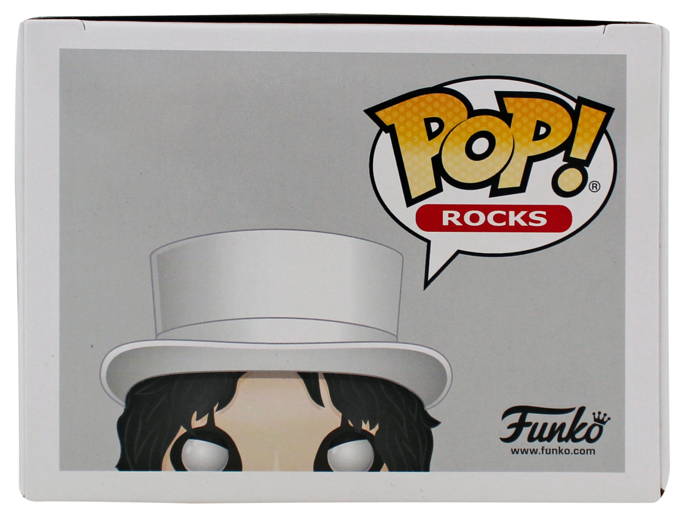 Alice Cooper Authentic Signed Funko Pop Vinyl Figure #68 w/ Red Sig BAS Witness