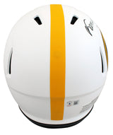 Steelers Franco Harris "HOF 90" Signed Lunar F/S Speed Proline Helmet BAS Wit