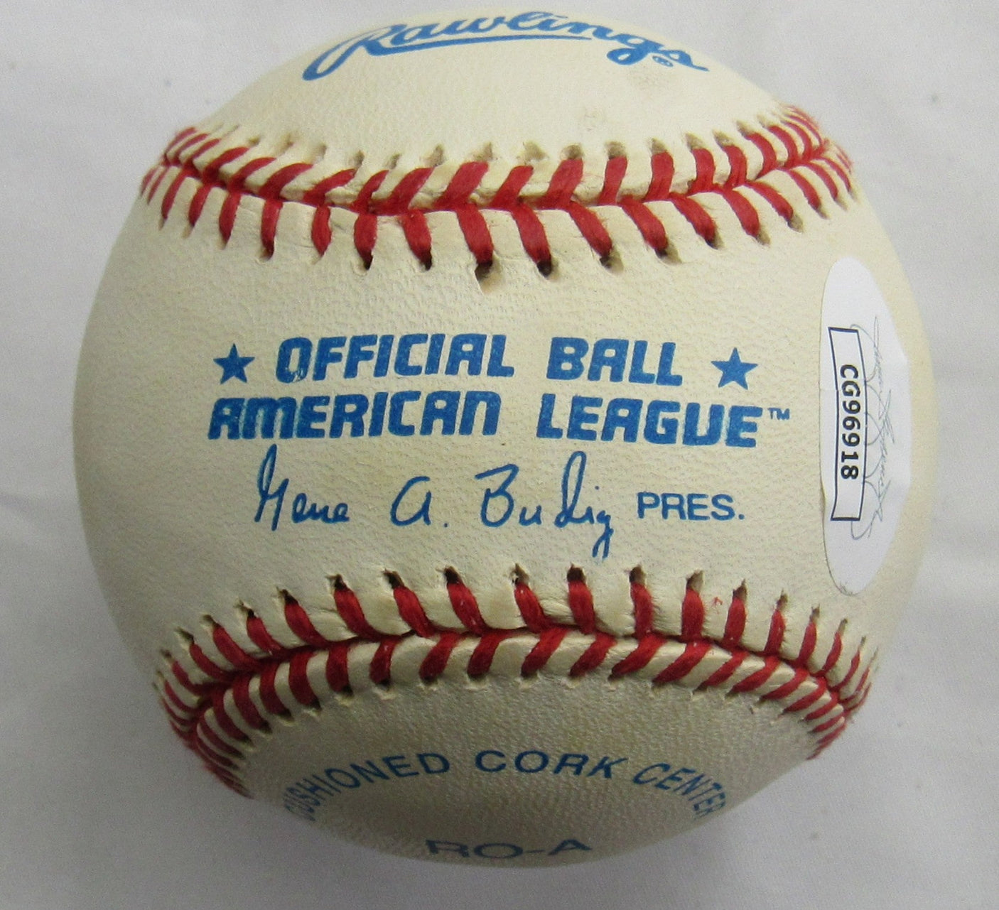 Bill Johnson Signed Auto Baseball JSA CG96918