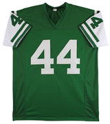 John Riggins Authentic Signed Green Pro Style Jersey Autographed BAS Witnessed