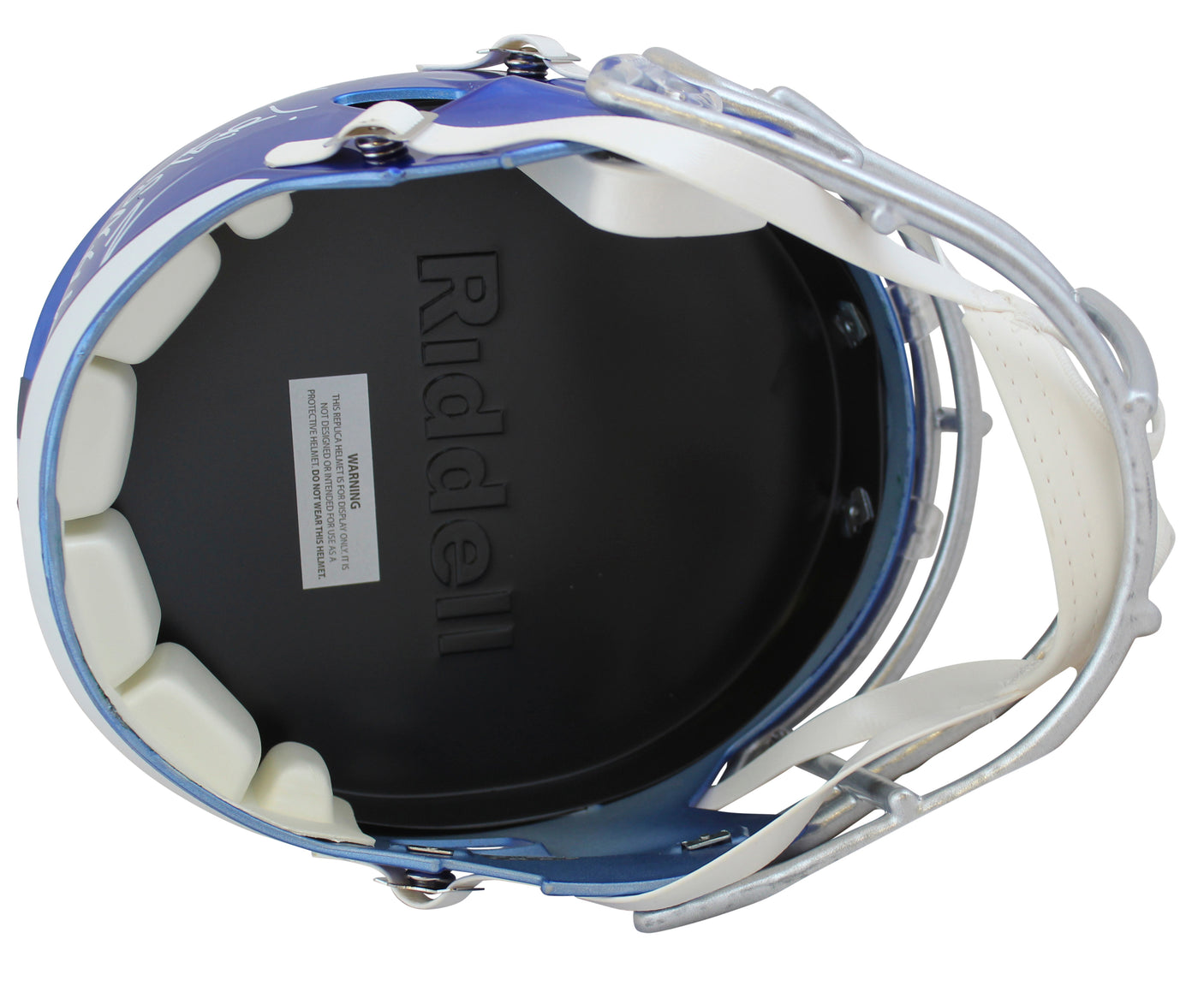 Cowboys Randy White "7x Stat" Signed Flash Full Size Speed Rep Helmet BAS Wit