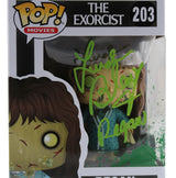 Linda Blair The Exorcist "Regan" Signed Funko Pop Vinyl Figure w/ Green Sig BAS