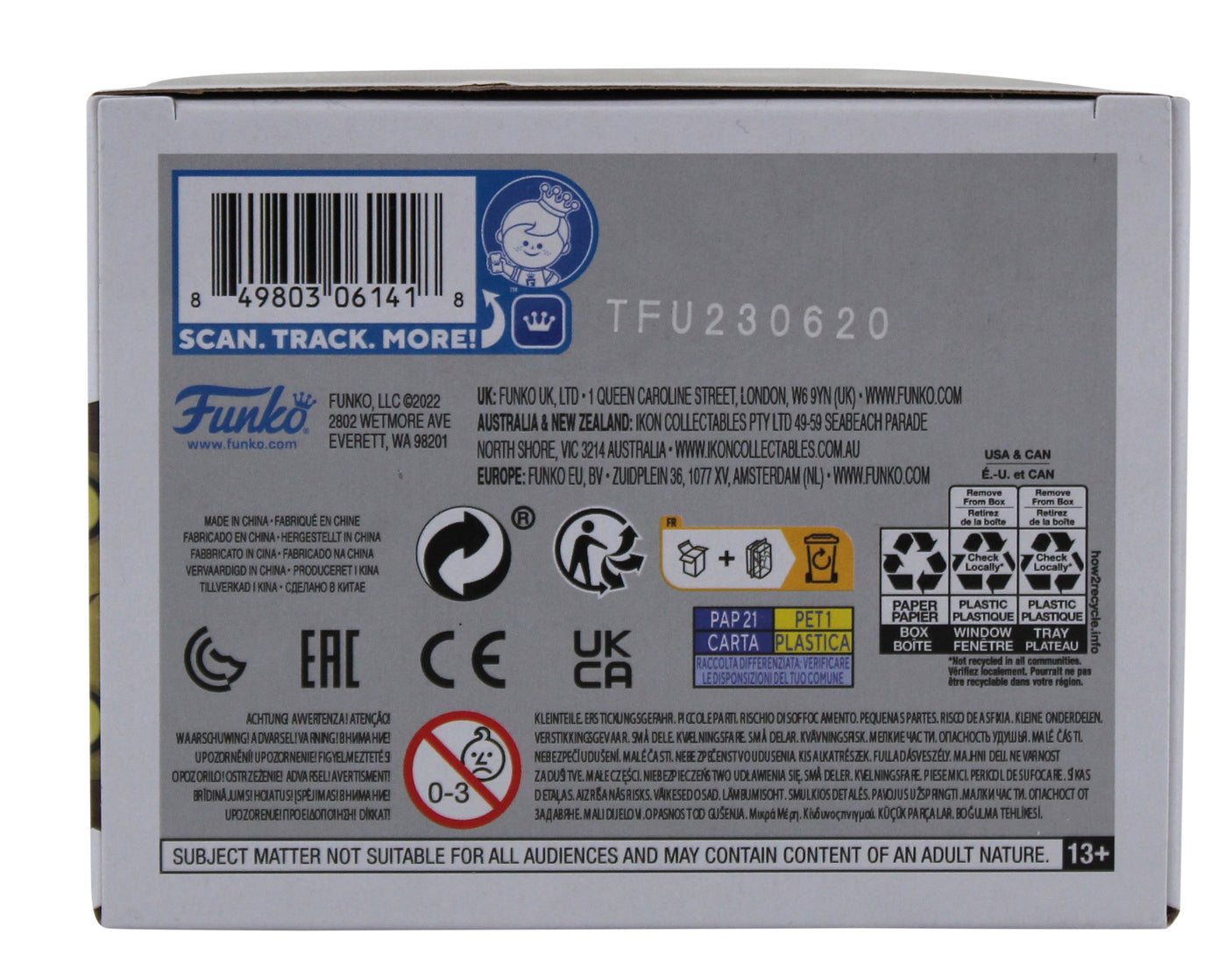 Linda Blair The Exorcist "Regan" Signed Funko Pop Vinyl Figure w/ Green Sig BAS